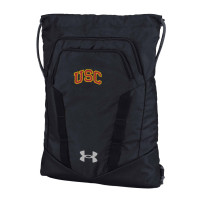 USC Trojans Under Armour Arch Black Undeniable Sackpack